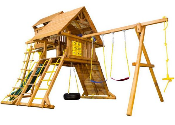 Игровая площадка Playgarden "Original Castle" c пентхаусом Игровая площадка Playgarden "Original Castle" c пентхаусом