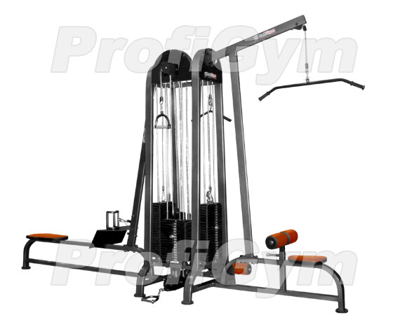 Четыресторониий грузоблочный тренажер 4 стека ProfiGym МС-0020-С Четыресторониий грузоблочный тренажер 4 стека ProfiGym МС-0020-С